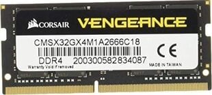 Corsair Vengeance CMSX32GX4M1A2666C18 цена и информация | Оперативная память (RAM) | 220.lv