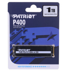 Жесткий диск Patriot P400P1TBM28H цена и информация | Внутренние жёсткие диски (HDD, SSD, Hybrid) | 220.lv