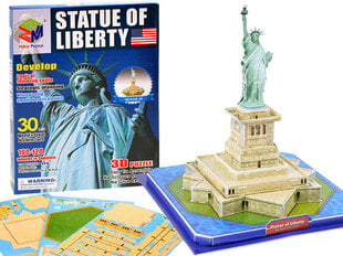 Trīsdimensiju puzle Brīvības statuja 3D cena un informācija | Puzles, 3D puzles | 220.lv