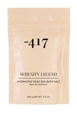 serenity legend mitrinošs Nāves jūras sāls - maisiņš 500 gr cena un informācija | Dušas želejas, eļļas | 220.lv