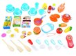 Liela bērnu virtuvīte ar ledusskapi un cepeškrāsni, zila 100x80x30 cena un informācija | Rotaļlietas meitenēm | 220.lv