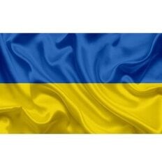 Ukrainas karogs 170x100 cm cena un informācija | Karogi un aksesuāri | 220.lv