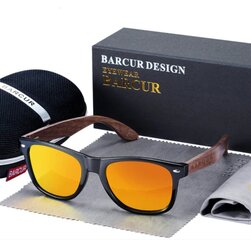 Высококачественные солнцезащитные очки Barcur с антибликовым покрытием, UV400 цена и информация | Солнцезащитные очки для мужчин | 220.lv