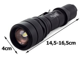 Bailong Тактический USB светодиодный фонарик CREE XM-L3-U3 цена и информация | Фонари и прожекторы | 220.lv