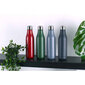 Ūdens pudele Bergner, nerūsējošais tērauds (500 ml), zaļa cena un informācija | Ūdens pudeles | 220.lv