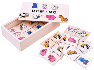 Играй в домино с изображениями животных цена и информация | Игрушки для девочек | 220.lv