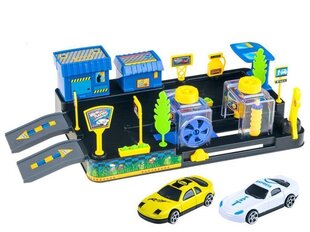 Bērnu mašīnu komplekts ar trasi Playset cena un informācija | Rotaļlietas zēniem | 220.lv