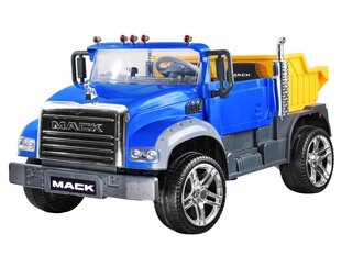 Divvietīgs elektromobilis "Mack Trucks", zils cena un informācija | Bērnu elektroauto | 220.lv