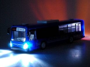 Liels autobuss ar atveramām durvīm, zils cena un informācija | Rotaļlietas zēniem | 220.lv