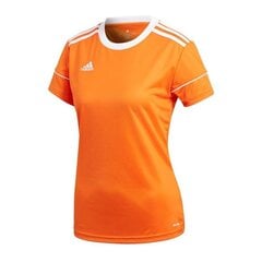 Футболка женская Adidas Womens Squadra 17 W BJ9206, оранжевая цена и информация | Женские футболки | 220.lv