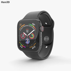 Apple Watch Series 4 44mm GPS + Cellular, Stainless Steel Space Black (lietots, stāvoklis A) cena un informācija | Viedpulksteņi (smartwatch) | 220.lv