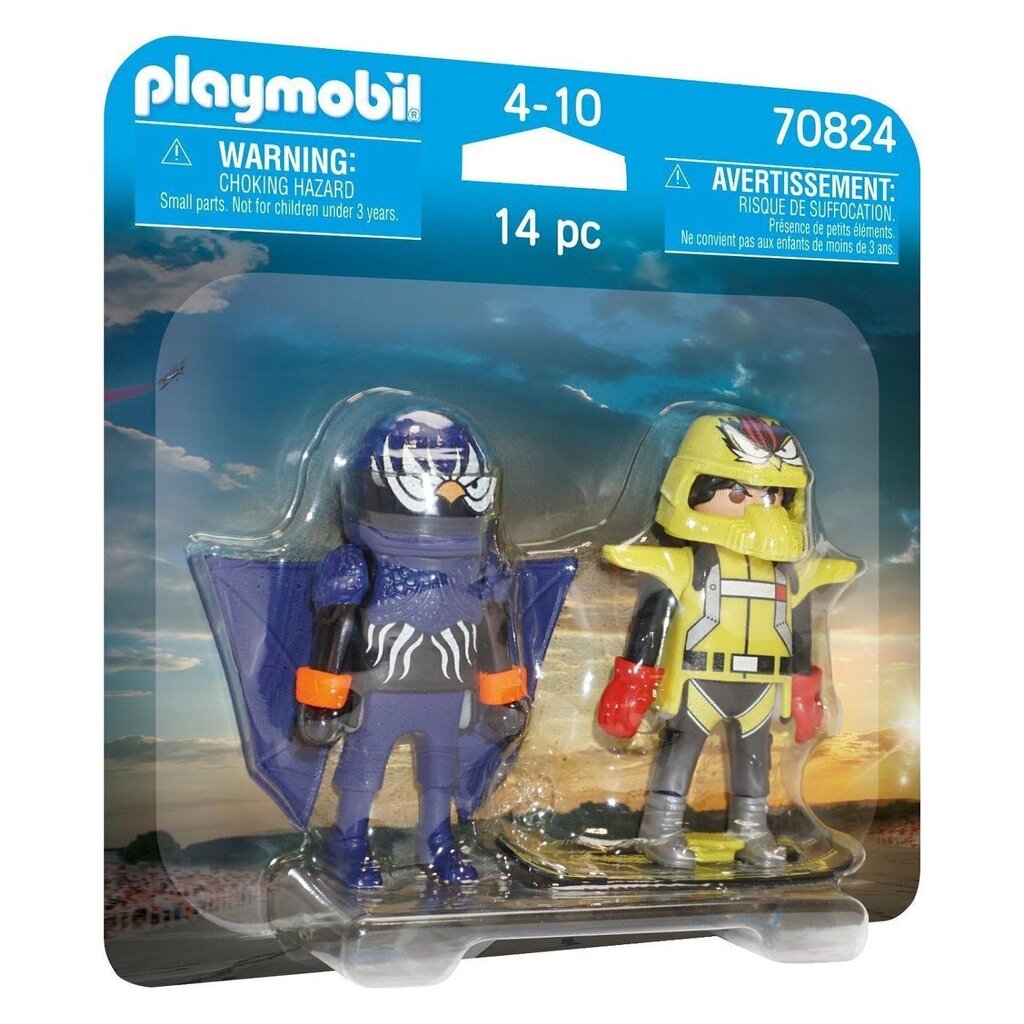 70824 PLAYMOBIL, DuoPack gaisa triku šovs cena un informācija | Konstruktori | 220.lv