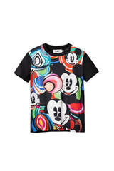 T-krekls sievietēm Desigual 343638, melns цена и информация | Женские футболки | 220.lv