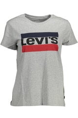 T-krekls sievietēm Levi's Women 17369, pelēks cena un informācija | T-krekli sievietēm | 220.lv