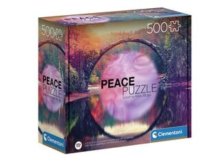 Puzle Clementoni Peace, 500 d. цена и информация | Пазлы | 220.lv