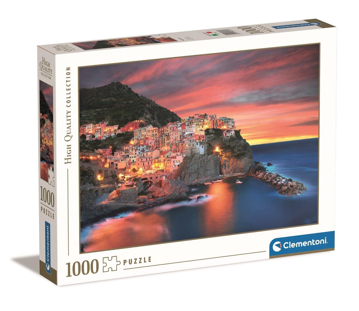 Puzle Clementoni Manarola, 1000 d. цена и информация | Puzles, 3D puzles | 220.lv