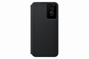 ZS906CBE Smart Clear View Cover for Samsung Galaxy S22 Plus, Black цена и информация | Чехлы для телефонов | 220.lv