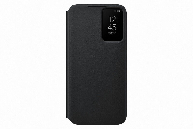 ZS906CBE Smart Clear View Cover for Samsung Galaxy S22 Plus, Black цена и информация | Telefonu vāciņi, maciņi | 220.lv