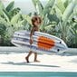 Bērnu piepūšamais plosts / sērfošanas dēlis Surfboard Shark cena un informācija | Piepūšamās rotaļlietas un pludmales preces | 220.lv