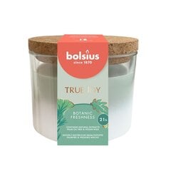 Bolsius ароматическая свеча с пробкой True Joy, 6,6x8,3 см, свежесть растений цена и информация | Подсвечники, свечи | 220.lv