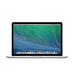 MacBook Pro 2014 Retina 15" - Core i7 2.5GHz / 16GB / 512GB SSD / SWE / Silver (lietots, stāvoklis A) цена и информация | Ноутбуки | 220.lv