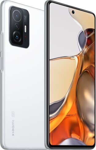 Xiaomi 11T Pro 5G, 256 GB, Dual SIM, White cena un informācija | Mobilie telefoni | 220.lv