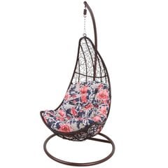 Подушка для подвесного стула Patio Trapez, синяя/розовая цена и информация | Подушки, наволочки, чехлы | 220.lv