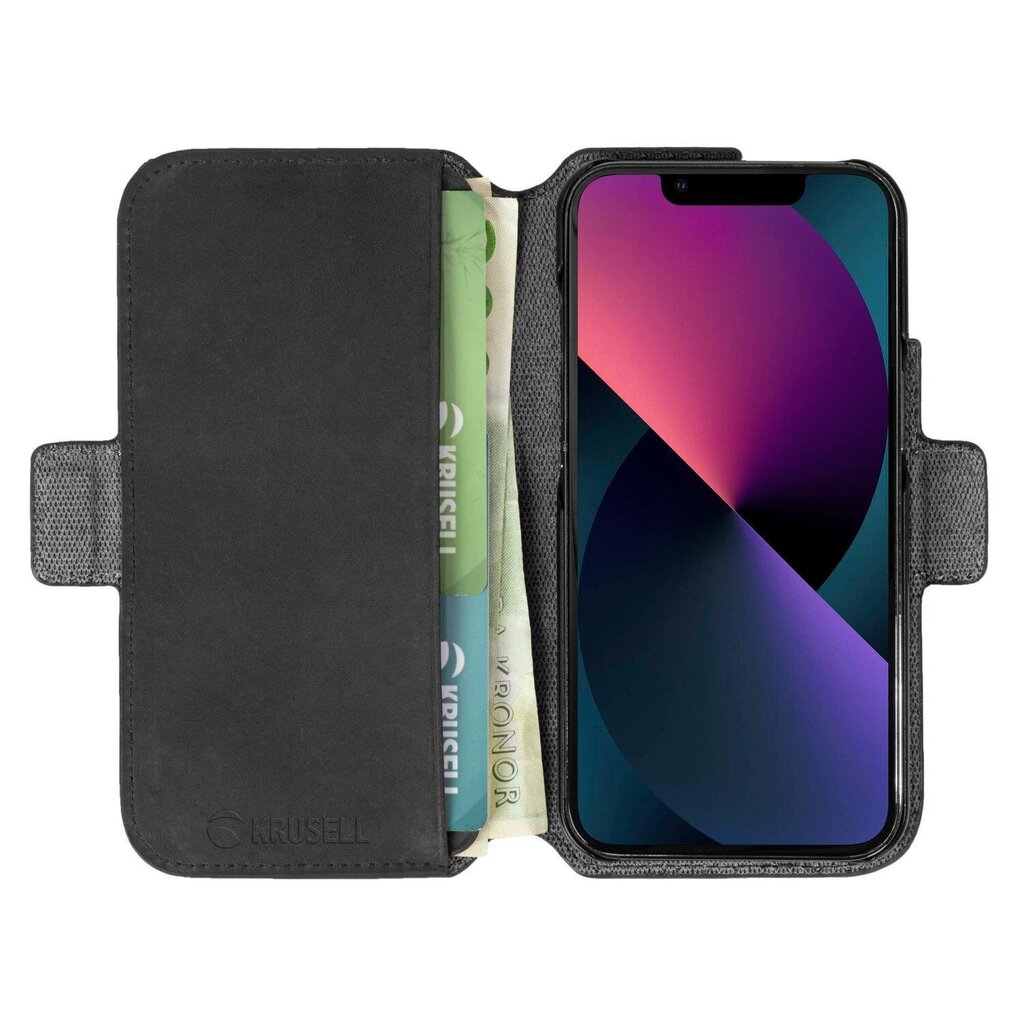 Krusell Leather Phone Wallet cena un informācija | Telefonu vāciņi, maciņi | 220.lv