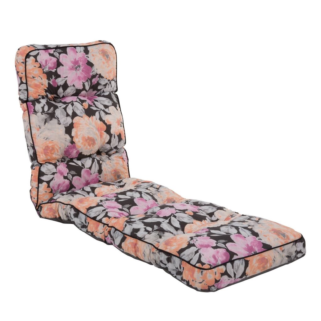 Spilvens zviļņiem Patio Modena Flocke, rozā/pelēks цена и информация | Krēslu paliktņi | 220.lv