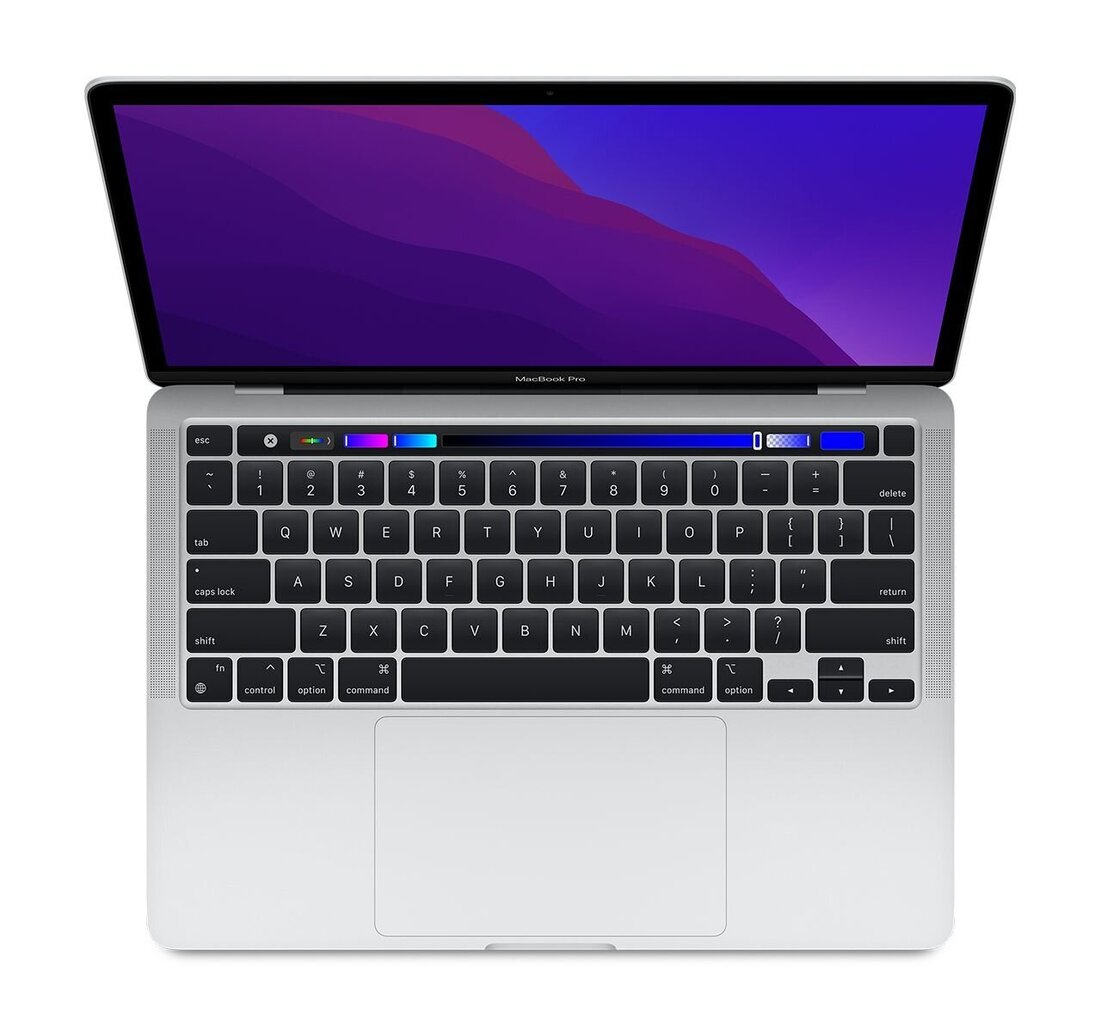 MacBook Pro 2020 Retina 13" 2xUSB-C - M1 / 8GB / 512GB SSD / SWE / Silver (lietots, stāvoklis A) cena un informācija | Portatīvie datori | 220.lv