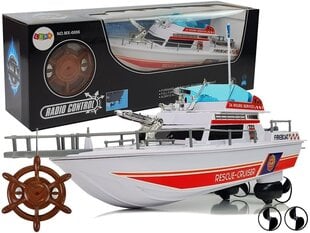Glābšanas kuģis ar tālvadības pulti Rescue Cruiser cena un informācija | Rotaļlietas zēniem | 220.lv