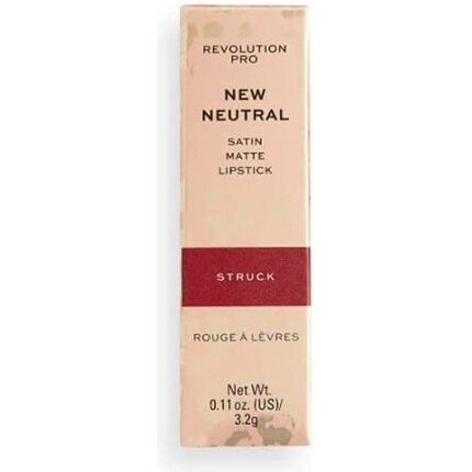 Lūpu krāsa Revolution PRO New Neutral Lipstick (Satin Matte Lipstick) 3.2 g cena un informācija | Lūpu krāsas, balzāmi, spīdumi, vazelīns | 220.lv