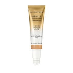 Увлажняющий тональный крем Max Factor Miracle Second Skin 05 Medium, 06 Golden Medium цена и информация | Пудры, базы под макияж | 220.lv