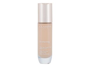 Clarins Everlasting Long-Wearing & Hydrating Matte Foundation - Long-lasting moisturizing makeup with a matte effect 30 ml 106N #DCBB98 cena un informācija | Grima bāzes, tonālie krēmi, pūderi | 220.lv