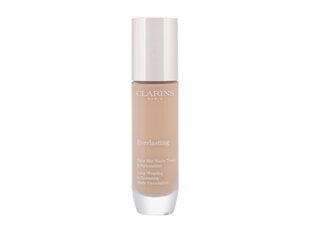 Clarins Everlasting Long-Wearing & Hydrating Matte Foundation - Long-lasting moisturizing makeup with a matte effect 30 ml  110N #CDA988 цена и информация | Пудры, базы под макияж | 220.lv