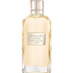 Abercrombie & Fitch First Instinct Sheer EDP 30ml cena un informācija | Sieviešu smaržas | 220.lv