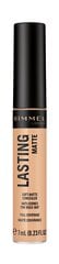 Maskējošs līdzeklis Rimmel Lasting Matte 010 Fair Ivory, 010 Fair Ivory цена и информация | Пудры, базы под макияж | 220.lv