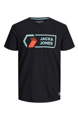 T-krekls JACK & JONES 12204902BLACK-XL cena un informācija | Vīriešu T-krekli | 220.lv