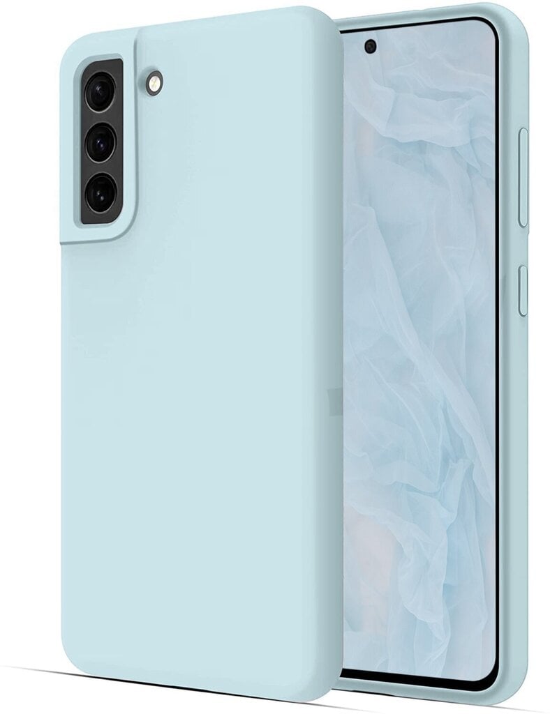 Samsung Galaxy S21Fe silikona vāciņš SoundBerry, zils (blue sky) cena un informācija | Telefonu vāciņi, maciņi | 220.lv