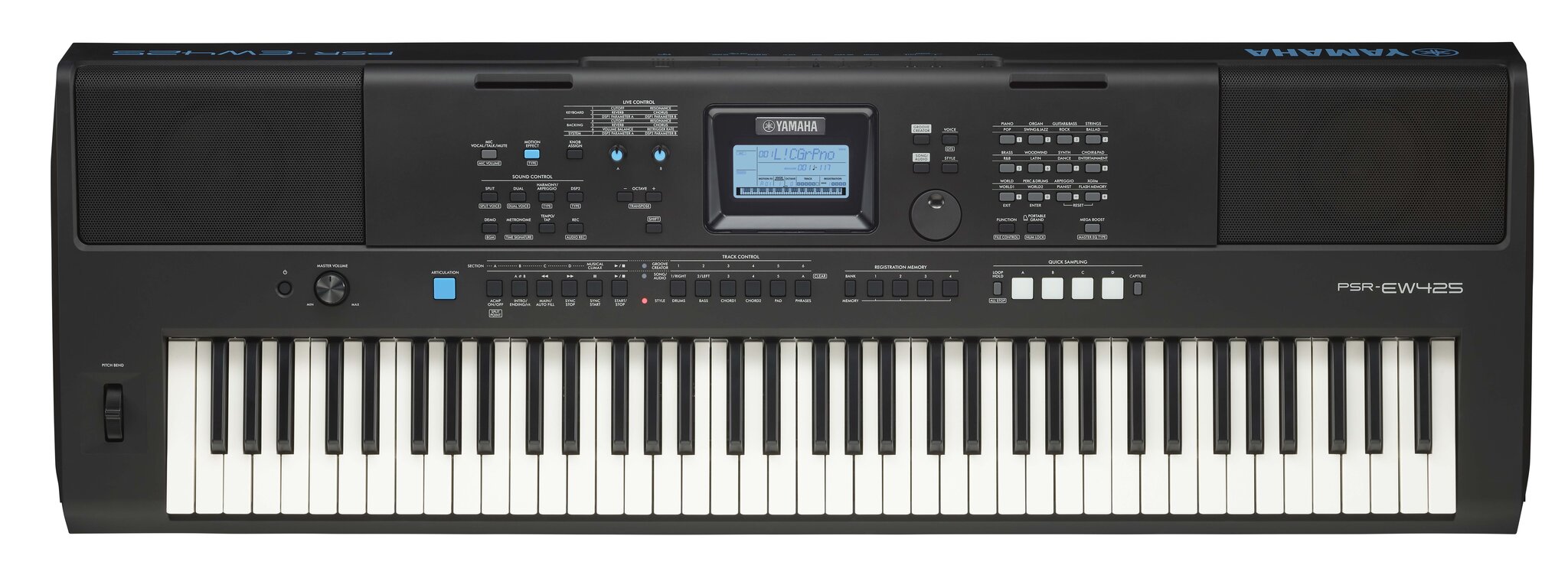 Sintezators Yamaha PSR-E473 cena un informācija | Taustiņinstrumenti | 220.lv