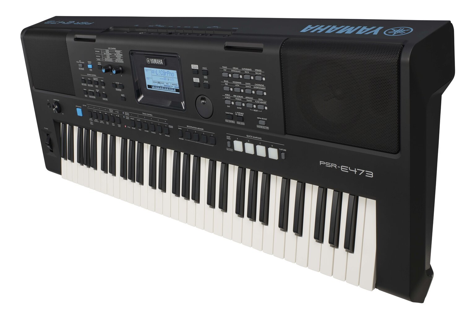 Sintezators Yamaha PSR-E473 cena un informācija | Taustiņinstrumenti | 220.lv