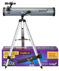 Levenhuk Blitz 114 BASE cena un informācija | Teleskopi un mikroskopi | 220.lv