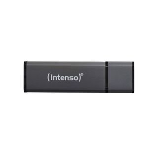 USB zibatmiņa Intenso Alu Line, 16GB cena un informācija | USB Atmiņas kartes | 220.lv