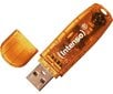 Zibatmiņa USB Intenso Rainbow, 64 GB cena un informācija | USB Atmiņas kartes | 220.lv
