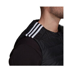 Veste vīriešiem Adidas, melna cena un informācija | Vīriešu vestes | 220.lv