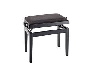 Klavieru krēsls K&M 13900 melns, matēts cena un informācija | Mūzikas instrumentu piederumi | 220.lv