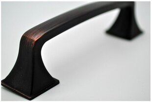 Ручка с металлическим покрытием "Serrano" 96мм. цена и информация | Ручки для мебели | 220.lv