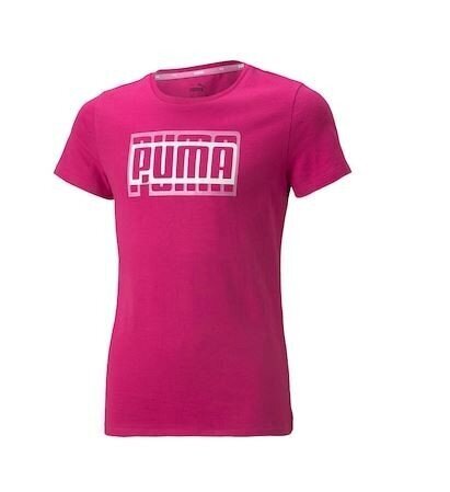 Puma bērnu T-krekls 846937*14, fuksija 4064535496772 cena un informācija | Krekli, bodiji, blūzes meitenēm | 220.lv
