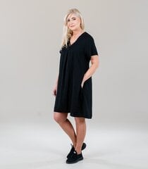 Zabaione sieviešu kleita LOLAKL*02, melns 4063942703886 cena un informācija | Kleitas | 220.lv