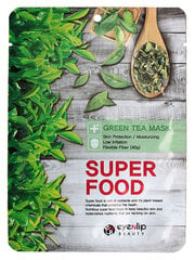 EYENLIP Super Food Zaļās tējas maska ​​10 gab cena un informācija | Sejas maskas, acu maskas | 220.lv